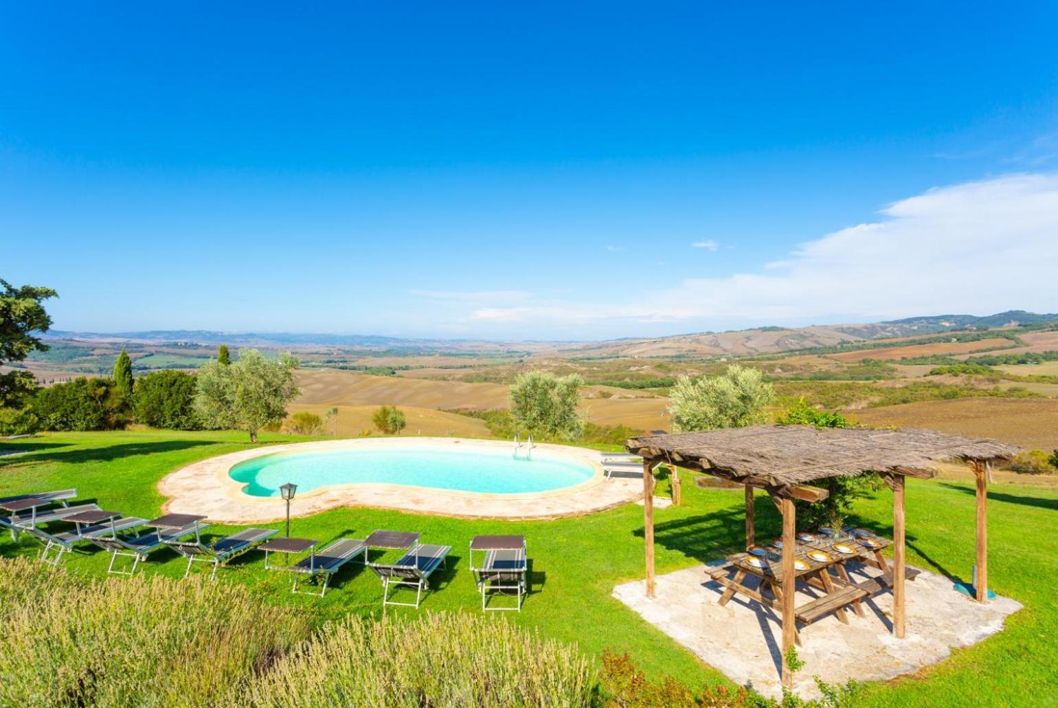 Villa Podere Belvedere 锡耶纳 外观 照片
